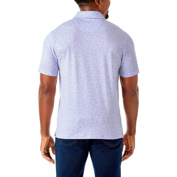 NWT Member's Mark Men's Short Sleeve Wicking Performance Polo Purple XXL - Picture 4 of 7